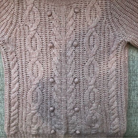 Jcrew Pom Pom cashmere sweater - Picture 3 of 8